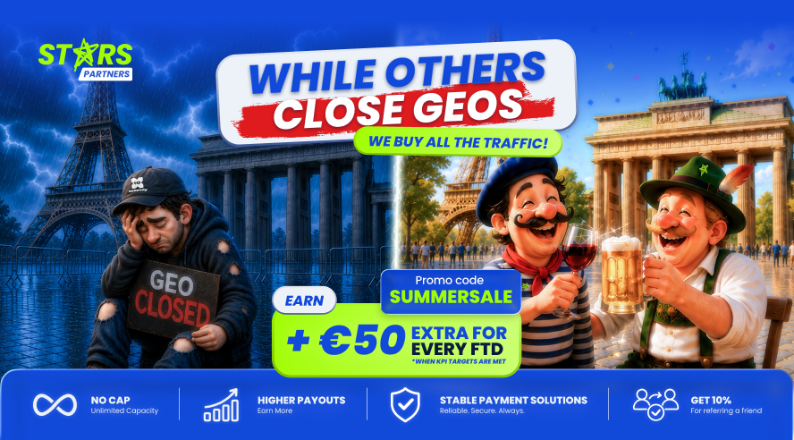 Don’t Pause Your Traffic: Earn Up to €50 Extra per FTD This Summer