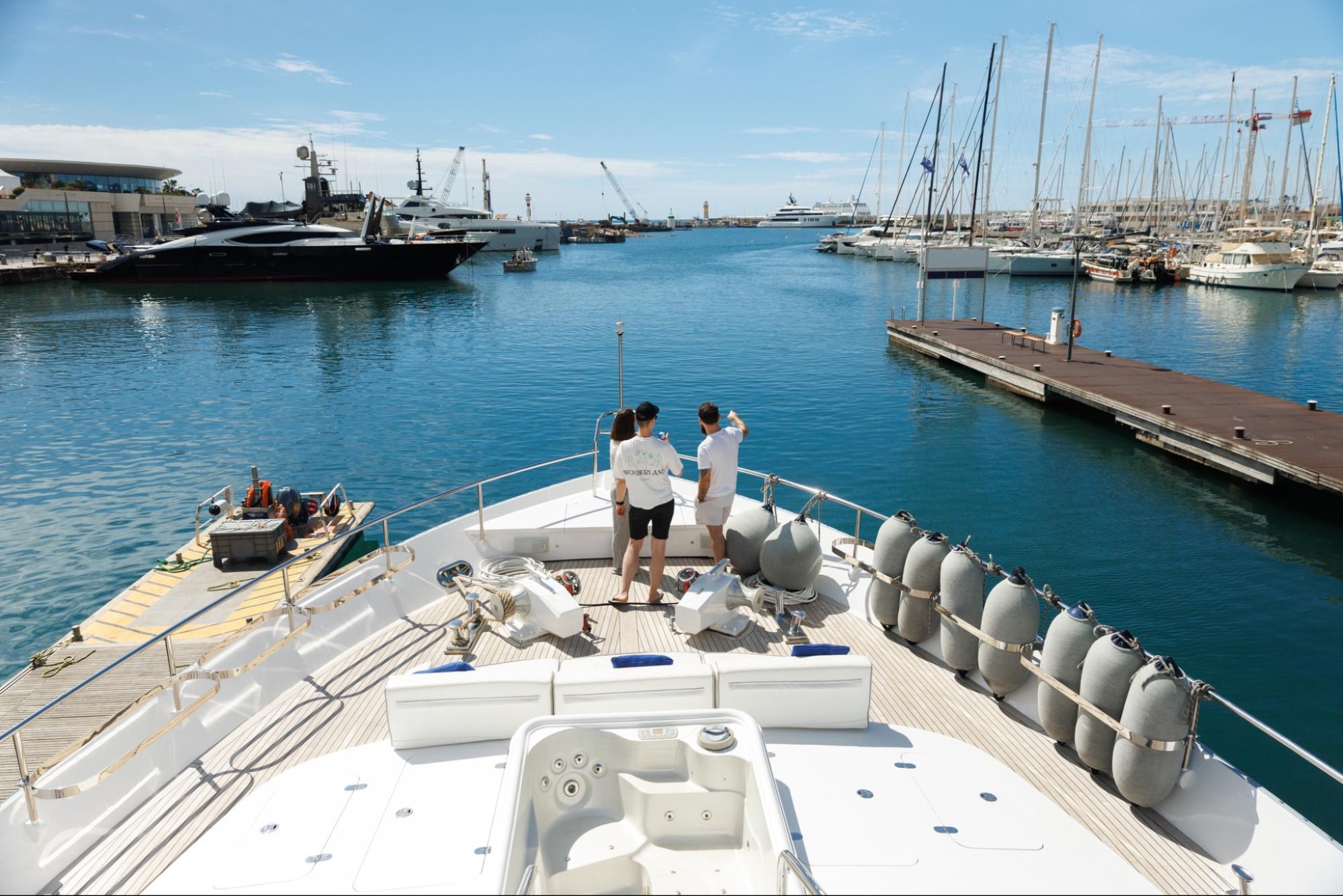 Yacht experience near Cannes