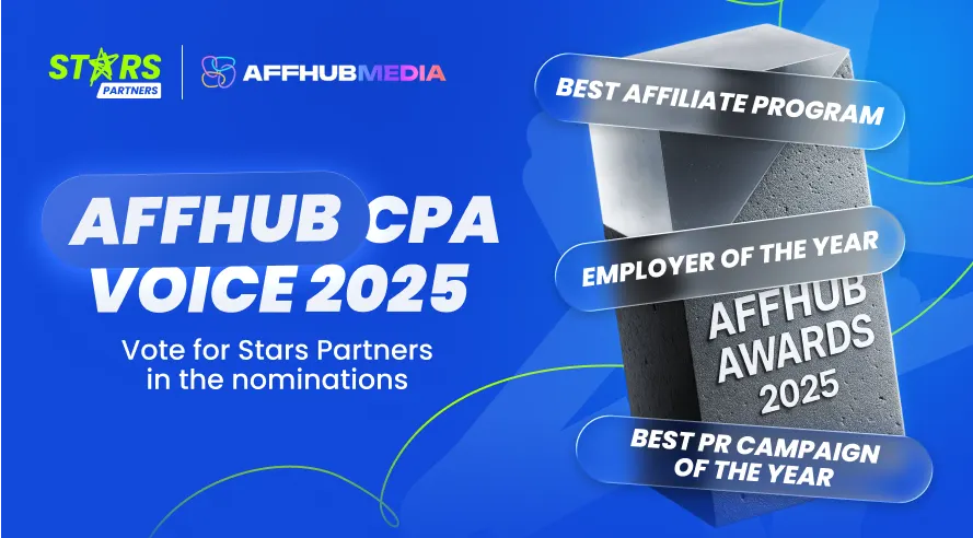 Stars Partners Nominated for AFFHUB CPA VOICE Awards — in Three Major Categories