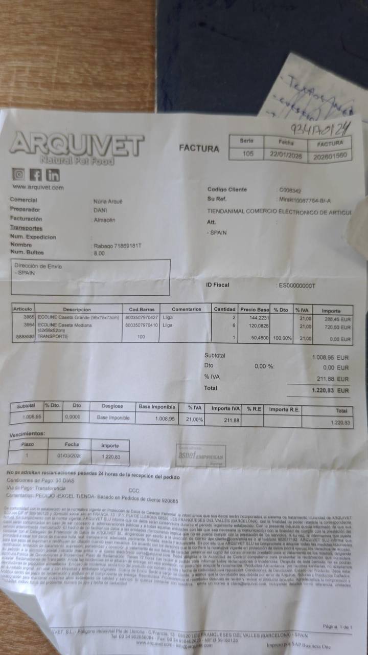 Charity receipt 1