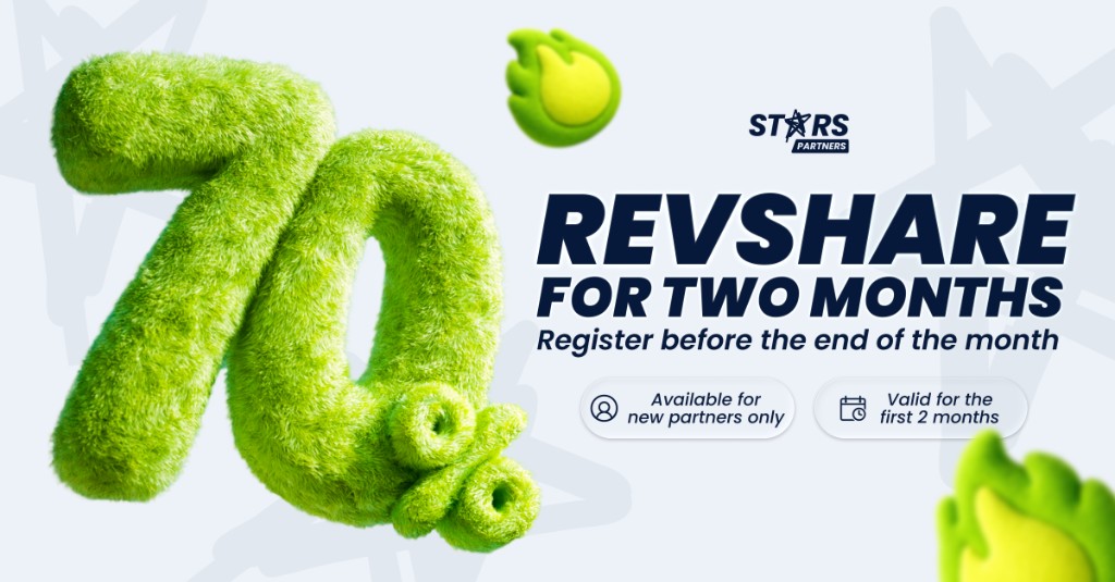 🚀 70% RevShare for New Partners